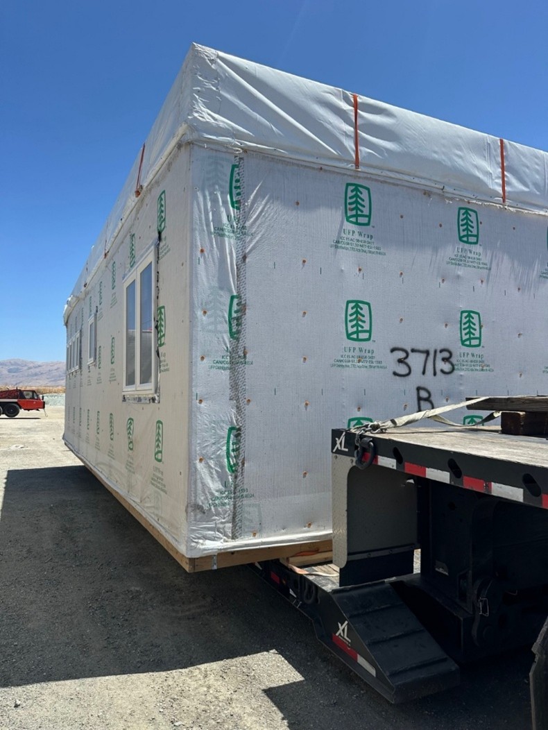 Heavy equipment transportation by Exodus Logistix